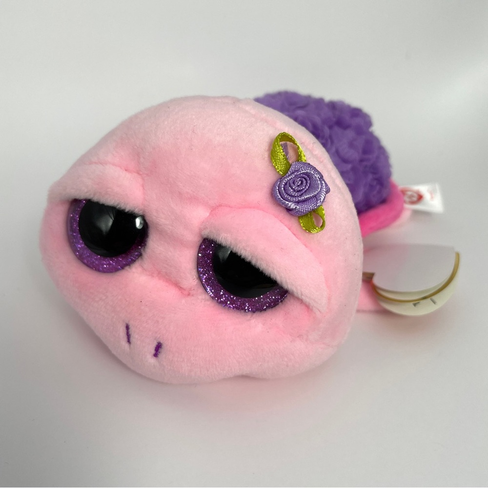 TY Beanie Boo Turtle Rosie Plush 7”